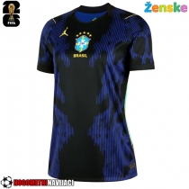Ženske Nogometnih dresov Brazilija Gostujoči SP 2026 Kratki rokavi